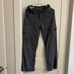 American Eagle Outfitters Charcoal Cargo Pants